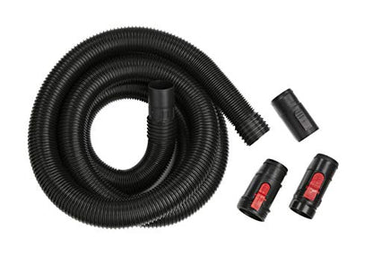 CRAFTSMAN CMXZVBE38758 2-1/2 in. x 13 ft. POS-I-LOCK Wet Dry Vacuum Hose | Industrial-Grade Shop Vacuum Hose Attachment Kit, Fits Most CRAFTSMAN Wet/Dry Vacuums with a 2-1/2 in. Diameter Inlet - style: 2-1/2 in. by 13 ft.