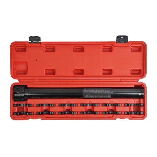 Inner Tie Rod Removal Tool Kit for Tie Rod Removal and Installation with 12 Crowfoot Adapters 1/2 Inch Drive Tube