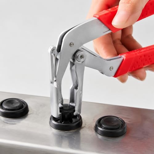 Auto Fastener Clip Removal Pliers, Spring-Loaded Panel Clip & Rivet Remover Tool, Damage-Free Auto Trim Removal Tool for Car Door Panel, Interior & Exterior Parts, Professional