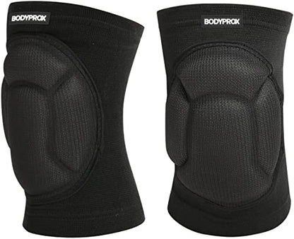 Bodyprox Protective Knee Pads, Thick Sponge Anti-slip, Collision Avoidance Knee Sleeve - size: Small/Medium