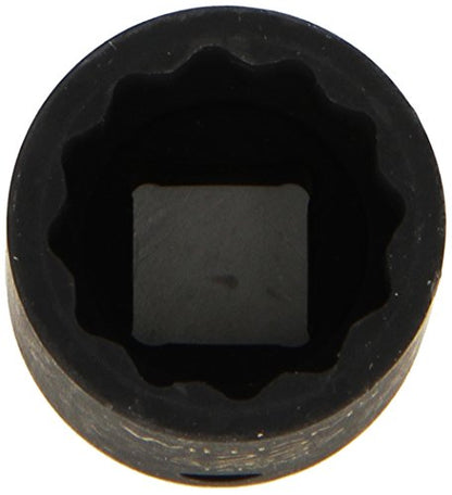 Williams 37622 1/2-Inch Drive 22mm Standard Impact Socket, 12-Point