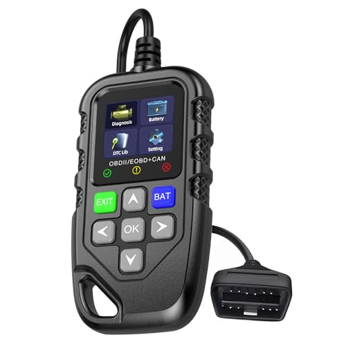 OBD2 Scanner Car Code Reader for Chevrolet Corvette C6 C7 C8, Engine Fault Diagnostic Tool with Battery Test Check Engine Light Scan Tool Read & Clear Fault Codes