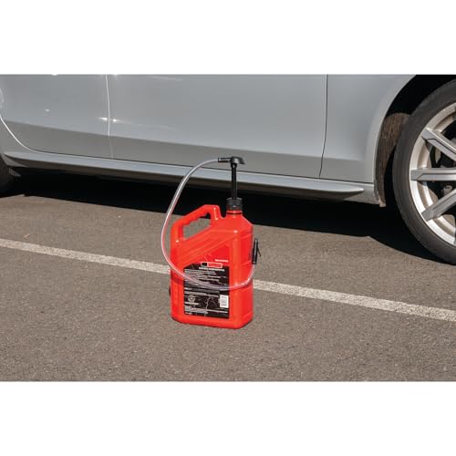 Performance Tool W1141 Quick Fit Fluid Transfer Pump for Vehicle Engine Oils and Lubricants, Black/Clear - style: Gal. Fluid Pump Quick Fit Nozzle