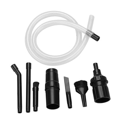 Micro Cleaning Kit, 9Pcs 32mm 28mm Vacuum Cleaners Mini Micro Tool Car Vehicle Cleaning Kit Universal Vacuum Cleaner Attachments for Car Home Workshop Bench