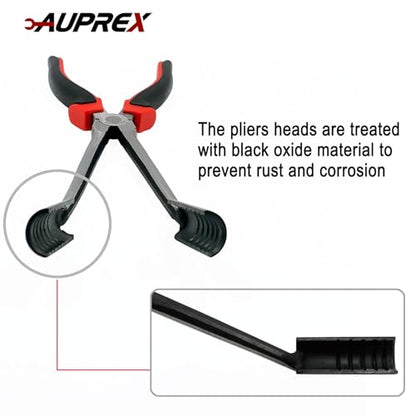 AUPREX Car Spark Plug Wire Removal Pliers Tool, High Voltage Cylinder Cable Removal Clamp Tool,Spark Plug Boot Removal Tool