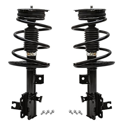 Detroit Axle - Front Struts for 2013-2018 Nissan Altima, 2014 2015 2016 2017 Struts with Coil Spring Complete Strut Assembly Replacement - size: 11633_11634/PAIR