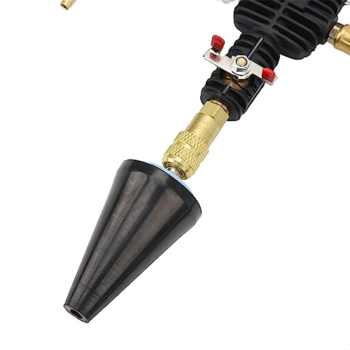 Brilluxa Coolant Refill Kit, 90 PSI Radiator Pressure Tester and Vacuum Filling Tool with Gauge Scale and Flexible Hose for Universal Vehicle Cooling System Service and Maintenance