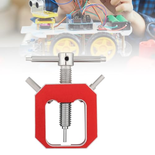 Motor Gear Puller, Universal Motor Pinion Gear Puller Remover Mini Gear Puller for RC Vehicle Models Rc Car Fan (Color-red) - color: Color-red