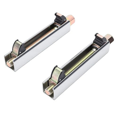 Keenso Motorcycle Coil Spring Compressor Durable Chrome Molybdenum Steel Tool for Classic & Modern Bikes with 2 Bottles