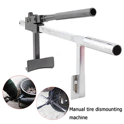 Manual Tire Expander, Manual Tire Spreader, Portable Wheel Tire Manual Hand Expander Tool Tire Changer Tool Automotive Truck Motorcycle Tire Repair Kit Tools