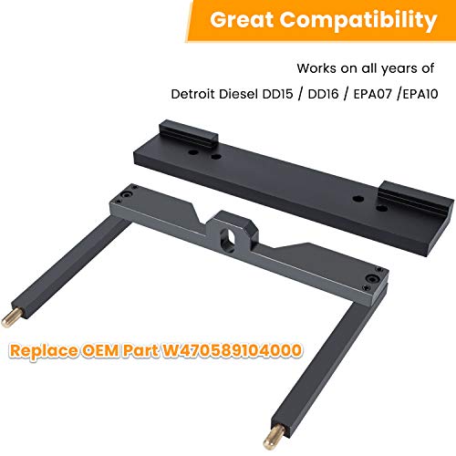 For Detroit Diesel DD15 DD16 Engine Camshaft Timing Tool+TDC Locating Pin+Brake Adjustment Tool 4.6MM&4.1MM+Barring Tool W470589104000 W470589001500 W470589046300/J-46392 W470589042300 W470589022300