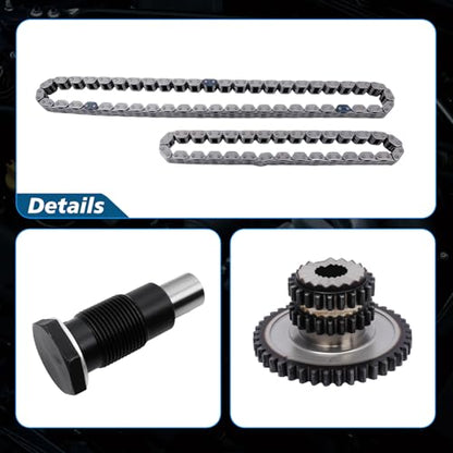2.0 Engine Timing Chain Tool Kit Replacement for 2008-2015 Tiguan/Jetta/A4/A4 Quattro/Q5/A6/A6 Quattro/A3/A5/A3 Quattro/A5 Quattro/CC/Eos 2.0L TFSI TSI Engine # 06H109467N 06H109469AD 06H109469T EA888 - color: FOR 2008-2013 A3 2.0L