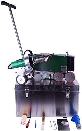 Hot Air Plastic Welder Welder Machine, Welding Roofing TPO PVC membrane with Hot Air Welding Gun Roof Waterproofing - color: Welder