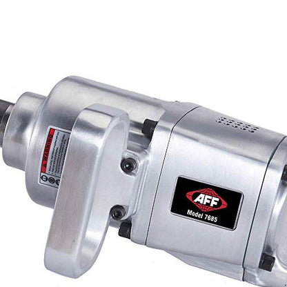AFF 1" Square Drive D-handle Air Impact Wrench with 6" Extended Anvil, 4,000 RPM, 21-1/4" OAL, 7685