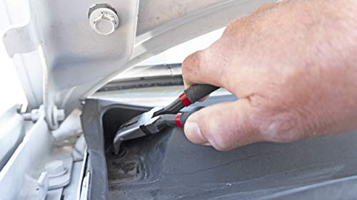 Lisle 42870 Plastic Clip Removal Pliers, 45 Degree - style: Clip Removal Pliers 45 Degree
