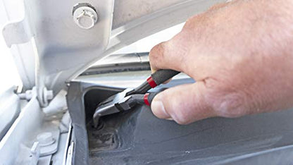 Lisle 42870 Plastic Clip Removal Pliers, 45 Degree - style: Clip Removal Pliers 45 Degree