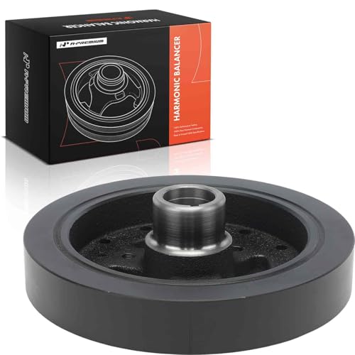A-Premium Engine Harmonic Balancer Pulley Compatible with Chevrolet Malibu, Impala, Tahoe, Camaro, Corvette, Blazer, Caprice, C10/C1500 Pickup, K10/K20 Suburban & GMC Jimmy, K15/K1500, Yukon & More