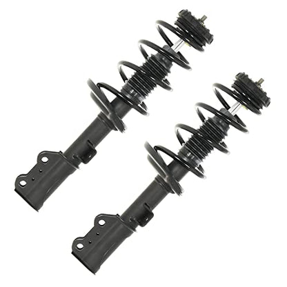 Detroit Axle - Front Struts w/Coil Spring Assembly Replacement for 2010 2011 2012 2013 2014 2015 2016 Cadillac SRX - 2pc Set - size: 172909x2/Pair