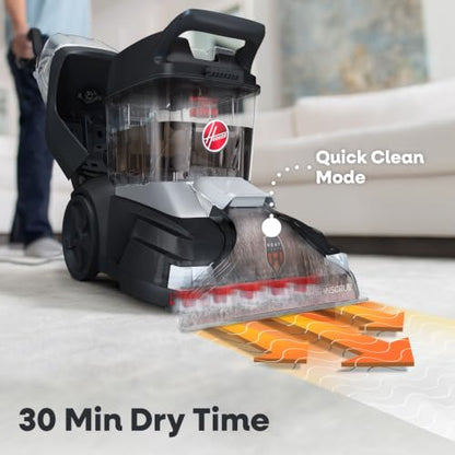Hoover Powerscrub XL Pet Carpet Cleaner Machine, Upright Shampooer, FH68050, Black - style: PowerScrub XL