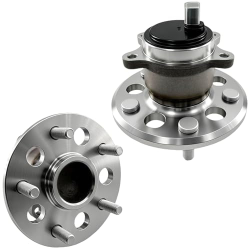 512454 512455 Rear Wheel Bearing Hub Assembly for Toyota Camry 2012-2017 | Hub for Avalon 2013-2018, Lexus ES350 ES300h 2016-2019, Eliminates Noise, Fixes ABS & Hub Issues, Simple Installation - size: 512454