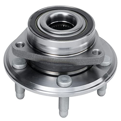 Detroit Axle - Rear 2pc Wheel Bearing Hubs for 10-16 ChevyCamaro 2010 2011 2012 2013 2014 2015 2016, 2 Wheel Bearing & Hubs Assembly Replacement - style: 512399 x2/Pair