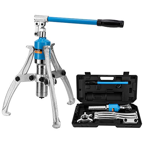 Bonvoisin 15T Hydraulic Gear Puller Set Wheel Bearing Puller Kit 2 or 3 Jaws Pulling Separator for Wheel Hubs Rotors Car Axles Pulleys Brake Drums