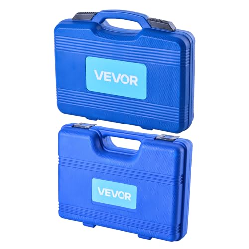 VEVOR 52pcs Custom Bushing Bearing And Seal Driver Set & 16pcs Slide Hammer Puller Set, 2 in 1 Bushing Bearing Driver Press Kit, Heavy Duty Removal Puller Installation Set with 49 Bushings, 10 Collets