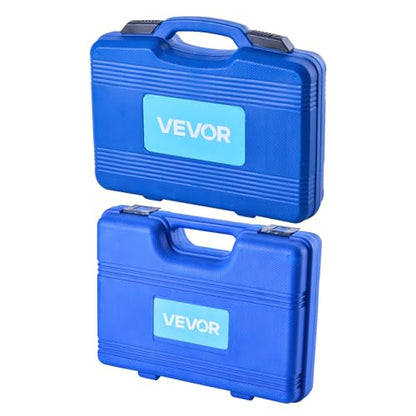 VEVOR 52pcs Custom Bushing Bearing And Seal Driver Set & 16pcs Slide Hammer Puller Set, 2 in 1 Bushing Bearing Driver Press Kit, Heavy Duty Removal Puller Installation Set with 49 Bushings, 10 Collets