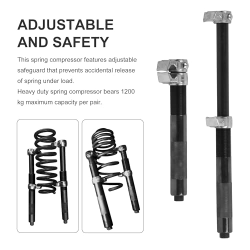Heavy Duty 280mm Hook Coil Spring Compressor/Jaws Capacity:23~280m High Security