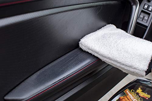 Meguiar's X3002 Microfiber Wash Mitt, Car Wash Mitt for DIY Drivers & Detailers—Designed for Scratch-Free Washing; Use On Exterior Paint and Clear Coat On Cars, Trucks & Suvs - size: 1 Count