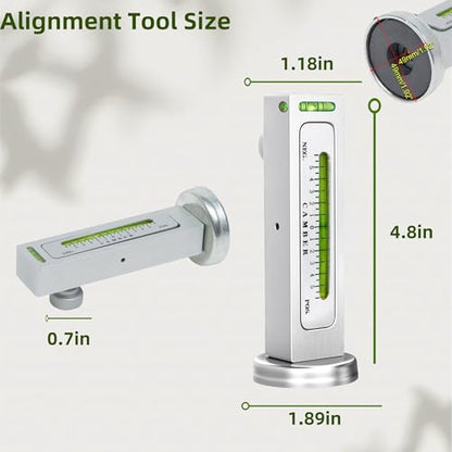 Wheel Alignment Tool, Tire Balancer, Alignment Tool, Wheel Alignment kit, Camber Alignment Tool for Automotive Truck RV Tire Repair - size: 1Pack