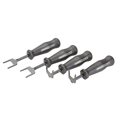 OEMTOOLS 25031 Fuel Line Disconnect Tool Set, 4 Pack, Works on Navistar Series 11 and 13 Engines, Simplifies Fuel Line Removal, Black