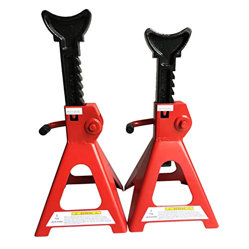 3 Ton Jack Stands Pair Double Locking Lifted Trucks | Car Auto RV Trailer Stand (Set of 2)