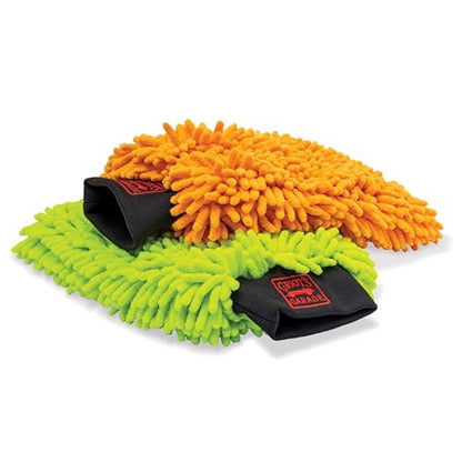 Griot's Garage Microfiber Wash Mitts for Car Wash and Detailing, Cleaning Gloves for SUVs, Trucks, Motorcycles, and More, Machine-Washable, Set of 2, 10268 - style: Mitts (Set of 2)