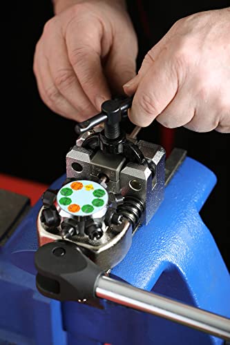 ARES 18012 - Professional Brake Line Flaring Tool - Use on Steel, Stainless Steel, Copper, and Aluminum Tubing - Includes Convenient Storage Case - size: Professional Brake Line Flaring Tool