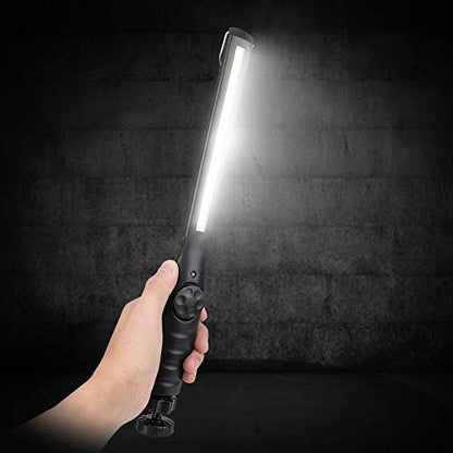 Luftschloss LED Work Light, 700 Lumens Rechargeable, Cordless Portable Magnetic COB LED Inspection Light, Suitable for car Maintenance, Home, Garage, Emergency Situations.
