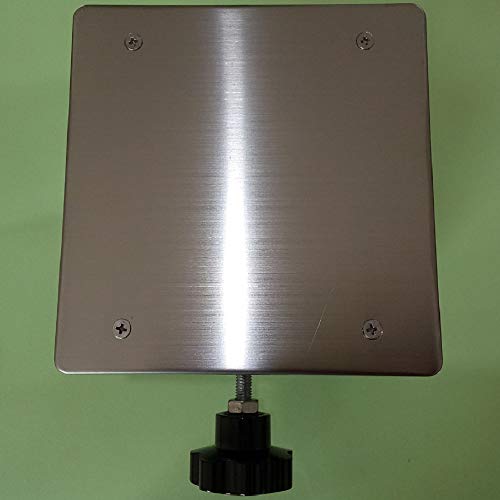8" x8",Stainless Steel Lab Jack Scissor Stand Platform,Lab Lift Stand Table, Scientific Scissor Lifting Jack Platform,Expandable Lift Height Range 80mm-326mm,Maximum Support Weight 50kg - size: 8X8