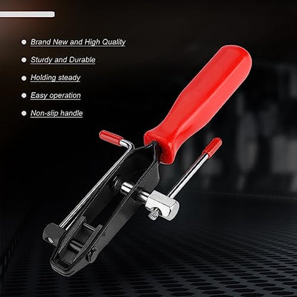Snap Ring Pliers Heavy Duty Cv Joint Clamp Ring Pliers Ring Pliers Kit Install Tool Ear Type Boot Clamp Pliers Split Ring Pliers Ring Bender Tool (Cut-Off Pliers) - size: Cut-off pliers