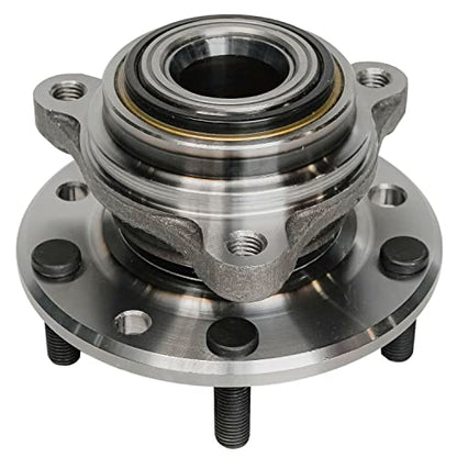Detroit Axle - Pair Rear Wheel Bearing Hubs for 1984-1996 Chevy Corvette 1984 1985 1986 Excalibur Phaeton 2 Wheel Bearing Hubs Assembly Replacement - style: 513013R x2/Pair