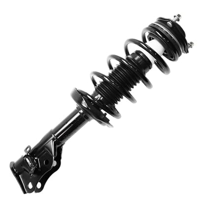 Detroit Axle - 4pc Struts Kit for 2006 2007 2008 2009 2010 2011 Honda Civic, 2 Front Struts with Coil Spring 2 Rear Shock Absorbers Replacement Suspension - size: 4AQ47291-V1/ strut shock kit
