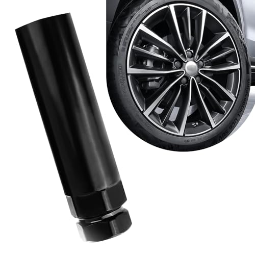 MLY 6 Spline Lug Nut Socket, Lug Nut Removal Tool 3/4" (19mm) & 13/16" (21mm) Hex, Fuel Wheel Lock Key for Aftermarket Socket, Compatible with M14x1.5, M14x2, 9/16 “x18 (Black) - size: 6 Spline