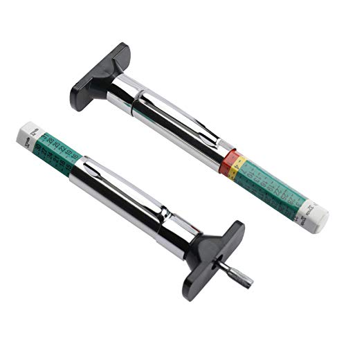 50 Pieces Tyre Tread Depth Gauge Color Coded Tire Tread Depth Accurate Measurement Tools