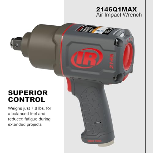 Ingersoll Rand 2146Q1MAX 3/4-Inch-Drive Air Impact Wrench with Quiet Pistol-Grip Design and 2,000-Foot-Pounds Torque - style: 2146QIMAX - Newer Model