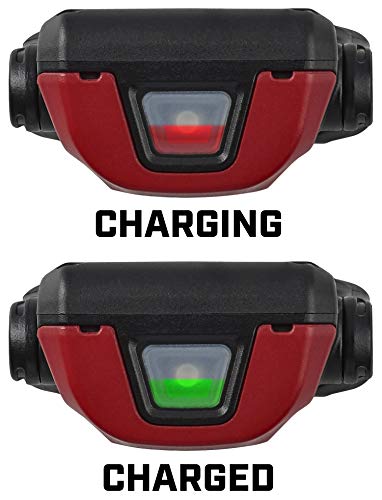 Streamlight 61510 Syclone 400-Lumen USB Rechargeable Multi-Function Compact Work Light, Red - size: Syclone