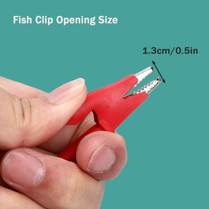 Double Ended Alligator Clip Electrical Test Leads12AWG | Alligator Clip to Alligator Clip Heavy Duty Silicone Jumper 3.28ft/1m Cable for Multimeter, Electrical Test (Y-Y 12AWG 1m X) - size: 3.28ft 12AWG 1 pair