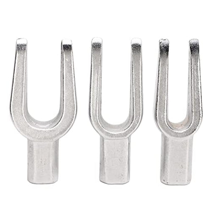 5 Pcs Ball Joint Separator Set, Pickle Fork Tool Set, Heavy Duty Tie Rod Removal Tool, Ball Joint Remover, with Suitcase, Universal for Cars and Light Trucks