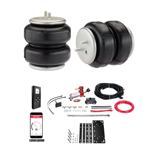 TrendsAuto Firestone Airide Rear Ride-Rite Air Spring Kit and Single Path Standard Compressor Kit fits 2000-2006 Tundra | Easy Installation | Includes TrendsAuto Decal - size: 2000-2006, style: Single Path