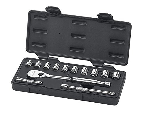 GEARWRENCH 80558 13 Piece 3/8-Inch Drive Metric Socket Set - style: 13 piece