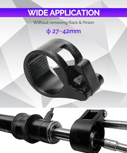 RACOONA Tie Rod Tool,Tie Rod End Tool,Inner Tie Rod Removal Tool,Universal Inner Tie Rod Hex Wrench Removal Tools 27-42mm,Car Accessories Inner Rod Removal Tool,Fits for All Vehicles