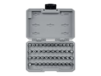 TEKTON Hex, Torx, Phillips, Slotted, Square Bit Socket Set | SHB90302 - size: Case